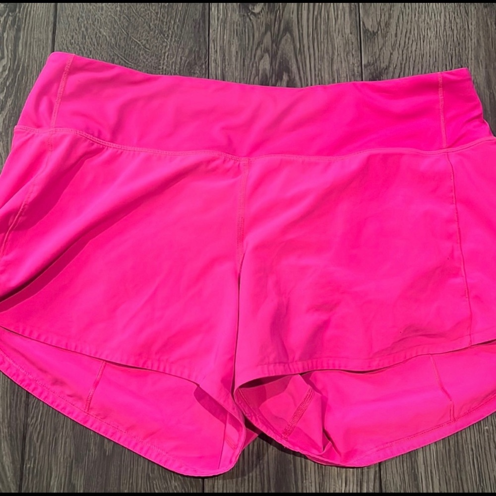 Sonic pink Lululemon speed ups